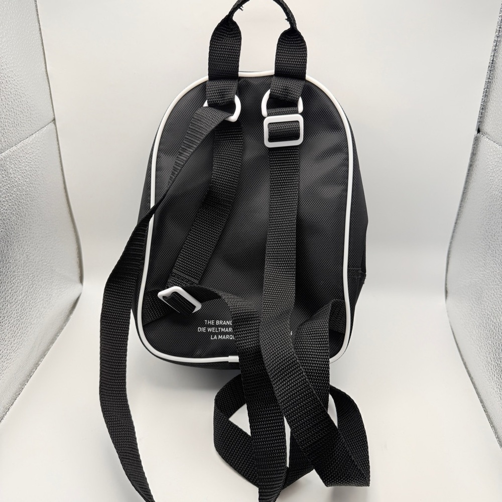 Adidas Classic Black and White Mini Backpack - Picture 4 of 12